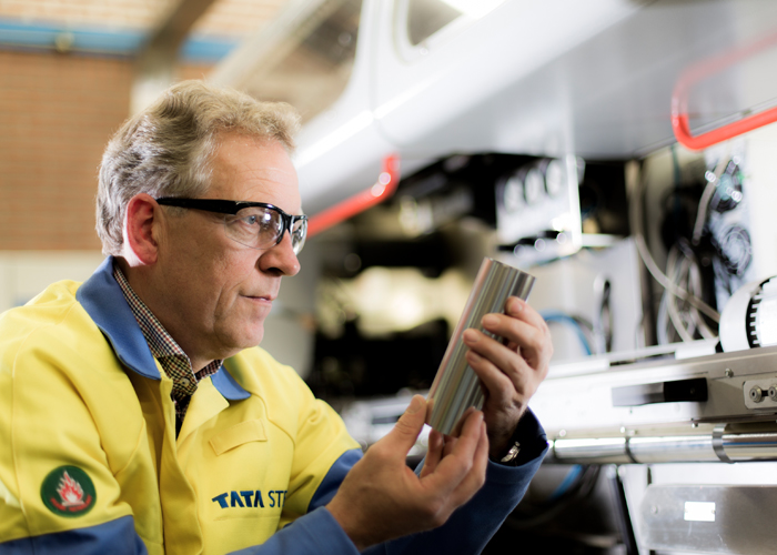 Staal met digitaal paspoort