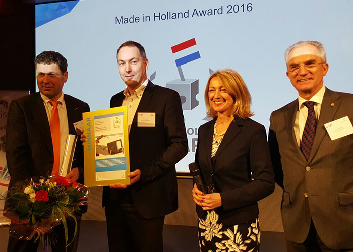 Exner wint Made in Holland Award met robotprogrammeersysteem