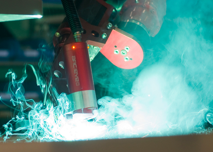 De Arc-eye van Valk Welding, dat het thema robotlassen behandelt