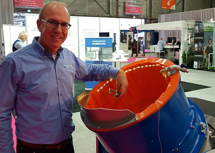 Centrifuge maakt 3D geprinte metalen onderdelen glad