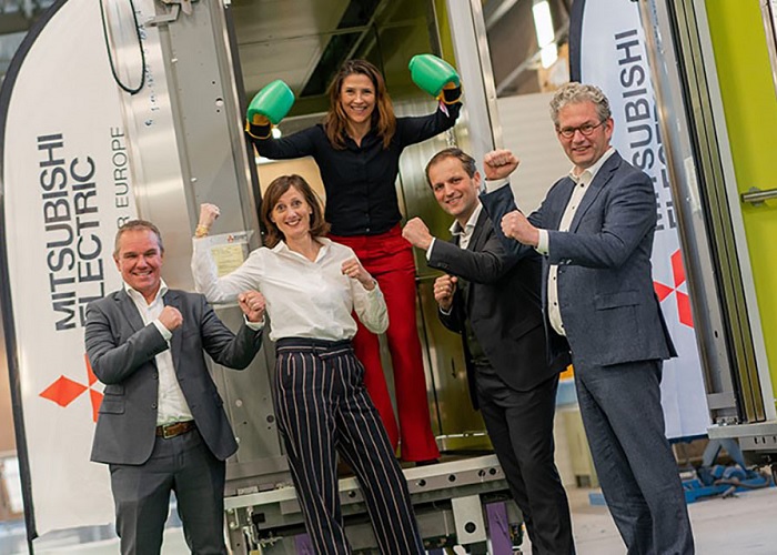 Mitsubishi Elevator en ABN AMRO partners in circulaire bouw