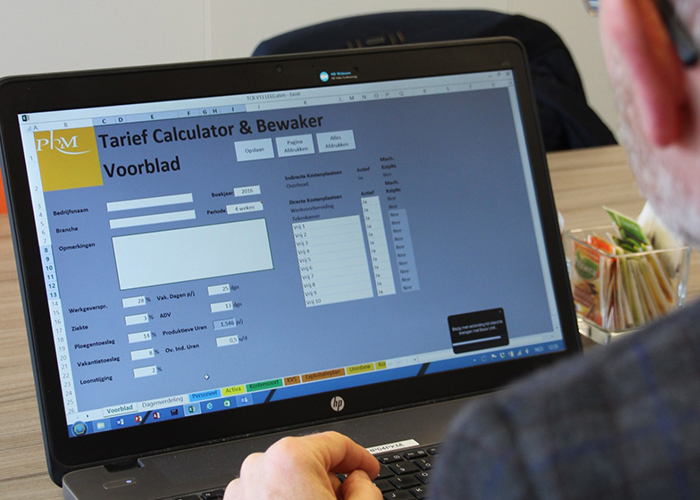 PKM heeft voor het bepalen van kostprijstarieven een praktische rekentool ontwikkeld, de ‘Tarief Calculator en Bewaker’ (TCB). (Foto: PKM – Nieuwegein)