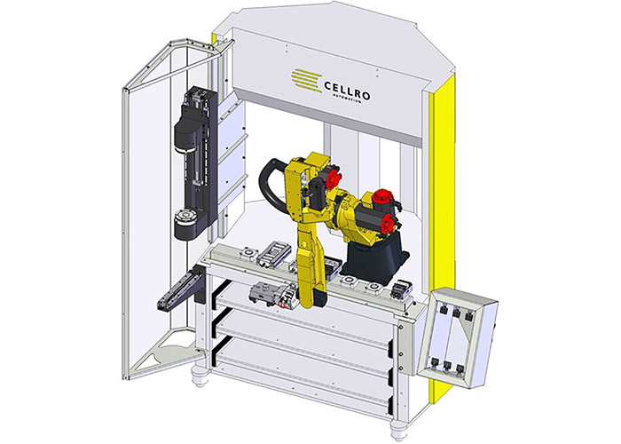 De Xcelerate X20|R-C2 met 6S Complete kan producten aan zes zijdes geautomatiseerd bewerken.