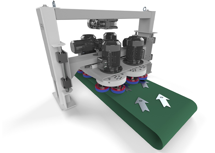 Het geheim van de F600 SP4 zit ‘m in de combinatie van een planetair borstelsysteem met vier linksom-/rechtsom-draaiende koppen, die tevens oscilleren.