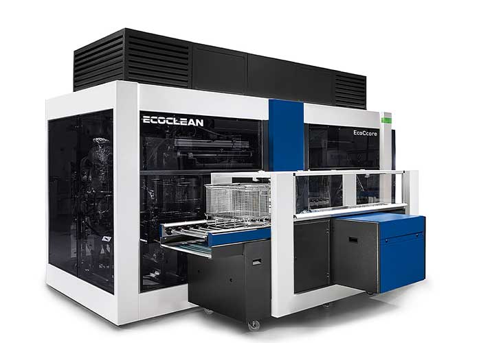 RVS Clean heeft geïnvesteerd in een volautomatische dampontvetter EcoCcore van Ecoclean. Deze reinigingsmachine, met een korf van 670x480x400 mm, zorgt ervoor dat de Grade 2 reiniging in één stap gebeurt.