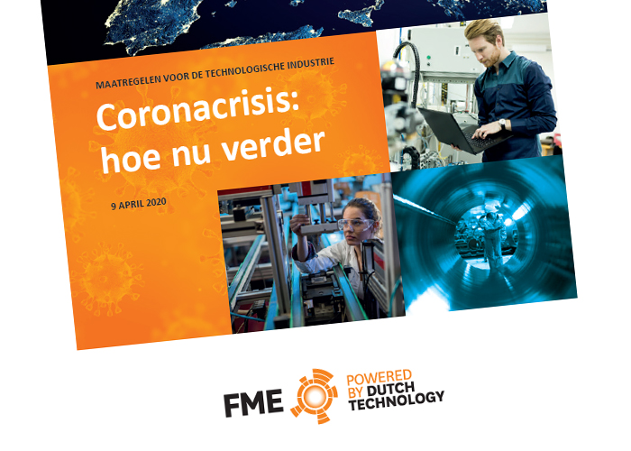 Aan de hand van een aantal thema’s – zoals innovatie, onderwijs, arbeidsmarkt, internationaal ondernemen – doet FME suggesties voor hoe ondernemers op korte termijn de ergste klappen kunnen opvangen.