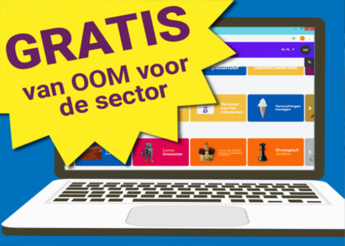 OOM heeft deze ‘e-learnings’ speciaal voor de branche geselecteerd én neemt de kosten voor zijn rekening.