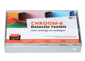 De TK11 chroom-6 detectie testkit.