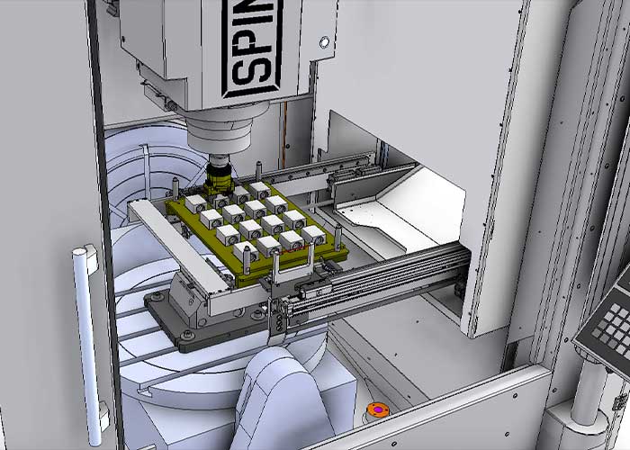 De U-Loader ist softwarematig volledig in de machinebesturing geïntegreerd. Er is dus geen extra robotbesturing meer.