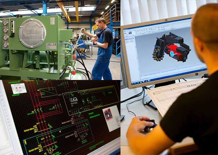 Bauhuis beschikt over een technisch team van allround vakmensen op het gebied van onder andere electrical engineering, hydraulische montage en mechanical engineering.