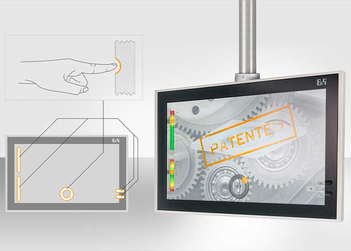 B&R integreert nu veelgebruikte bedieningsfuncties direct in het glas van de touchscreen panels en vervangt daarmee hardware-elementen zoals functietoetsen en draaischakelaars.
