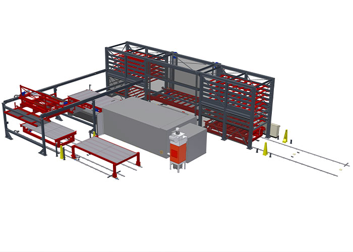 De mogelijkheid om zowel grote, zware plaatuitslagen als kleinere snijdelen automatisch uit te sorteren, is een belangrijk onderdeel van de lasersnij-installatie die Bystronic bij Arendsen Plaatwerk gaat installeren.