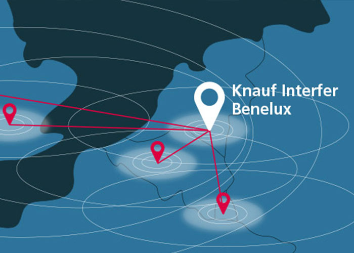 Alle salesactiviteiten van Knauf Interfer in Nederland, België, Luxemburg, Groot-Brittannië en Ierland worden voortaan uitgevoerd vanuit het verkoopkantoor Knauf Interfer Benelux.