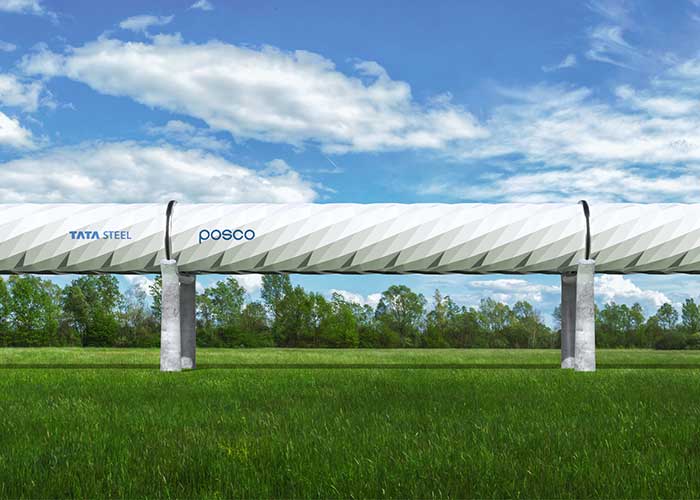 De enorme stalen buizen die nodig zijn voor de hyperloop hebben unieke kenmerken in vergelijking met normale buizen.