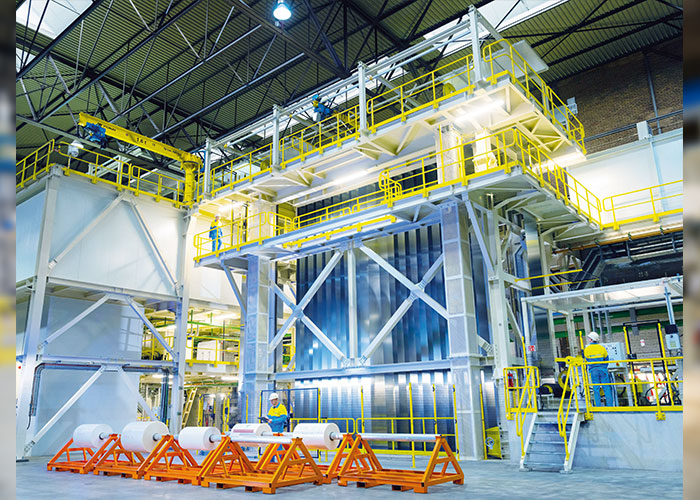 De productielijn voor Protact draait nu ruim een jaar in IJmuiden en heeft een capaciteit van meer dan 150.000 ton per jaar.