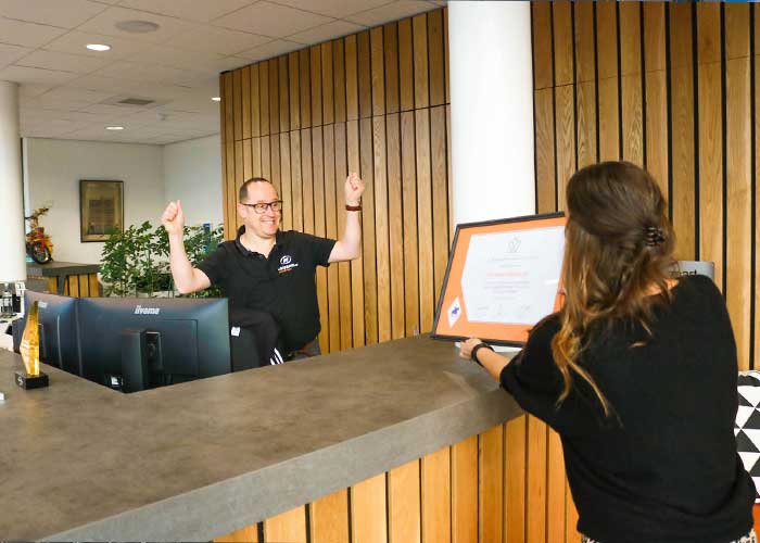 AWL en Van Raam ontvangen het bericht van de Koning Willem I Stichting dat ze zijn doorgedrongen tot de finale voor de prijs. 