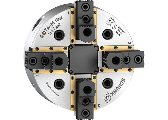 Afgedichte geleidingen zorgen voor een grote procesveiligheid bij de centrisch compenserende ROTA-M flex 2+2.