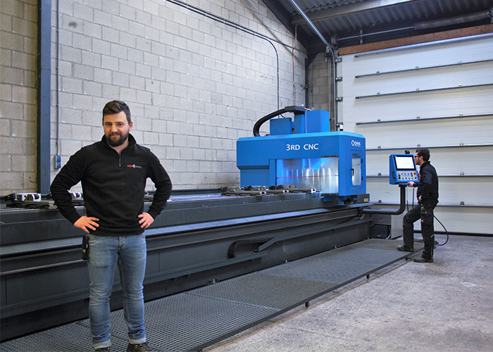 CNC-boorcentrum van CMA maakt Camps Constructie flexibel