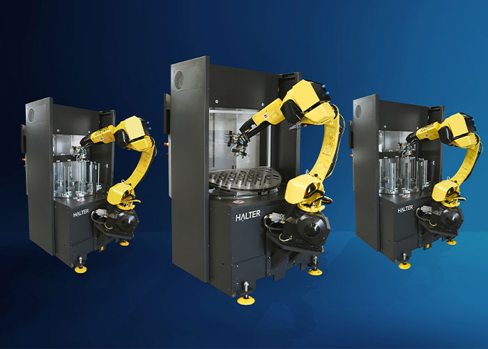 Halter CNC-automation is producent van verschillende modellen beladingsrobots.