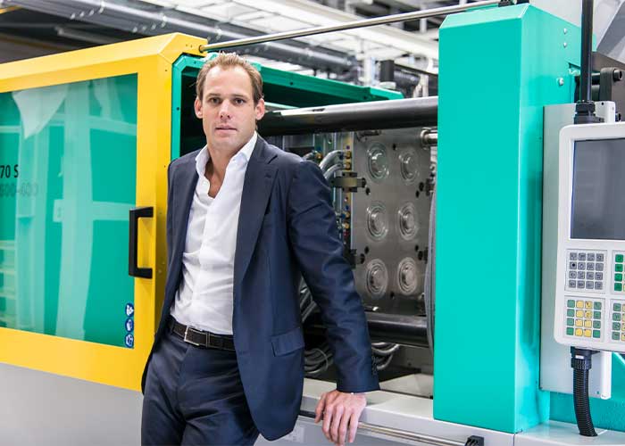 Paul Harkema, CEO van HPI Group: “Met PET Innovators en Geku Plastik wordt niet alleen het dienstenpallet breder, ook versterken we ons duurzame karakter.” (Foto: Rob Sas)