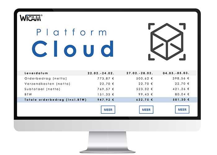 Het API platform van WiCAM draait in de cloud en is in staat om razendsnel CAD-bestanden te analyseren, valideren en calculeren, zodat in no-time offertes kunnen worden uitgebracht en bestellingen worden verwerkt.