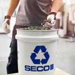 Recycling speelt een belangrijke rol bij het bereiken van het doel van Seco Tools om tegen 2030 90% circulair te zijn.
