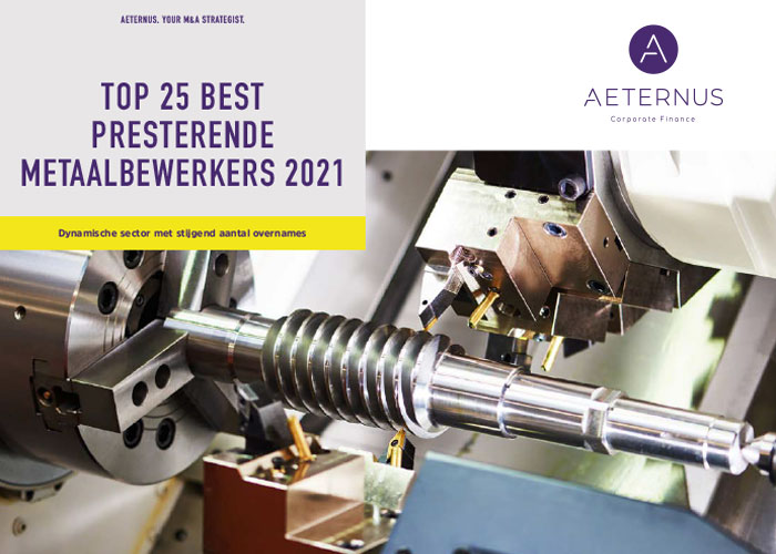 Aeternus Corporate Finance heeft een ranking gemaakt met de Top 25 Metaalbewerkers. Blokland Metaalbewerking komt als beste naar voren.