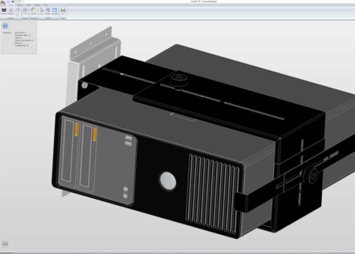 De optionele AutoPOL Batch & Remote functionaliteit maakte automatische bewerking van meerdere enkelvoudige 3D onderdelen al langer mogelijk, nu is deze functionaliteit uitgebreid met het automatisch verwerken van 3D plaatwerksamenstellingen