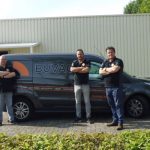 Het Buvac sales team. V.l.n.r. Niels Boselie, Bas van Dooren en Rinus Raaijmakers.