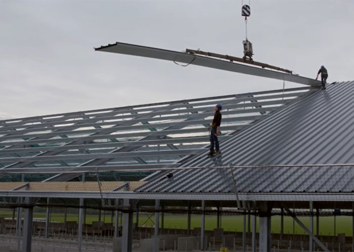 Bincx produceert en monteert casco staal- en betonconstructies in de agrarische- en utiliteitsbouw. (foto: Bincx)