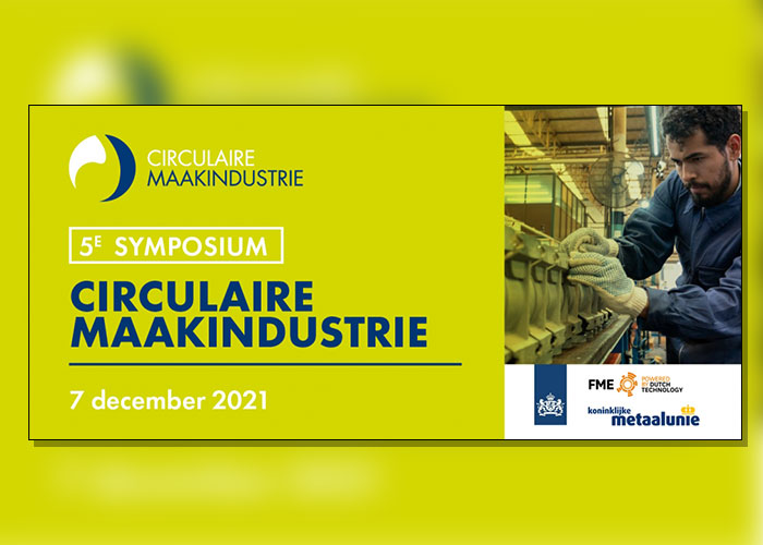 Op 7 december vindt de vijfde editie van het symposium Circulaire Maakindustrie plaats.