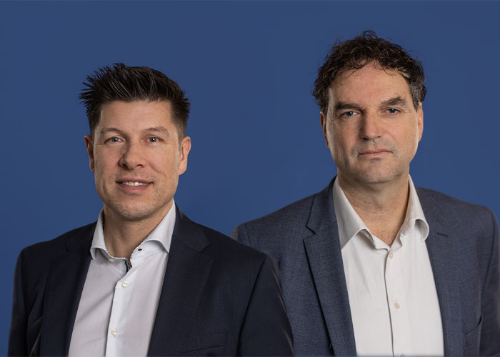 Jerry de Groot (links) en Marco Barrink, de nieuwe directie van Mevas.