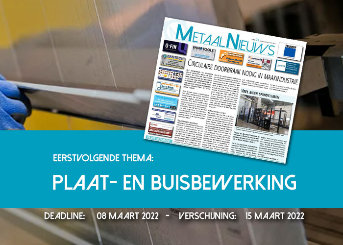 MetaalNieuws thema/special Plaat & Buisbewerking