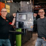 Cees Drost en Erwin van Soest kijken met plezier terug op de laatste 25 jaar en kijken uit naar de komst van de nieuwe 12Kw fiber laser.