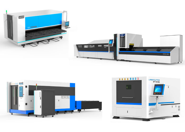 Senfeng biedt een uitgebreid pakket vlakbedlasers, 3D buislasers en combilasers.