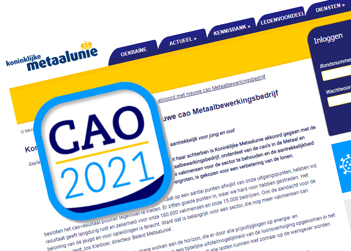 CAO-Metaalunie-MetaalNieuws