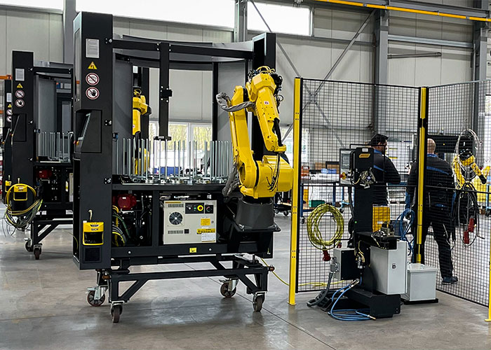 De assemblageruimte in de productievestiging van Halter CNC Automation in Issum is uitgebreid tot meer dan 2500 vierkante meter.