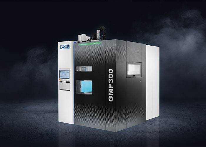 Grob stapt met de nieuwe GMP300 metaalprinter in de wereld van Additive Manufacturing. De metaalprinter maakt gebruik van de zogenaamde Liquid Metal Printing (LMP) technologie. (foto: Grob)