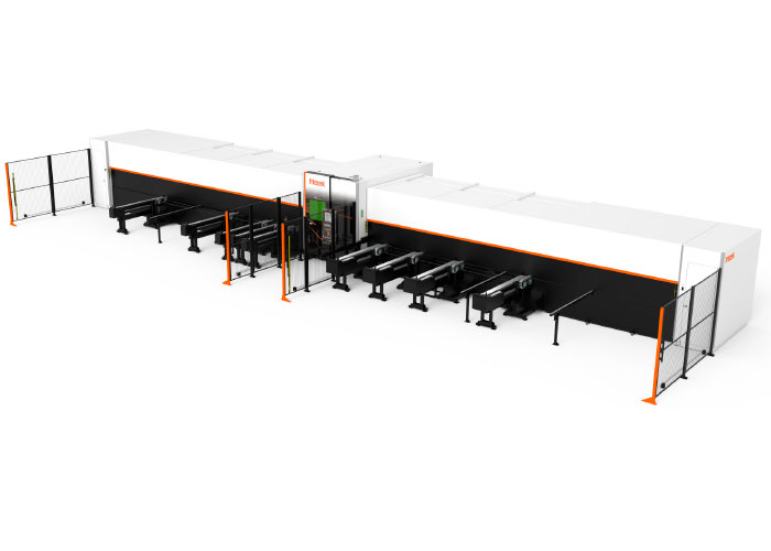 De FG-220 is een alles-in-één machine die meerdere processen kan uitvoeren, waaronder snijden, boren, tappen en klemmen, wat leidt tot kortere bewerkingstijden.