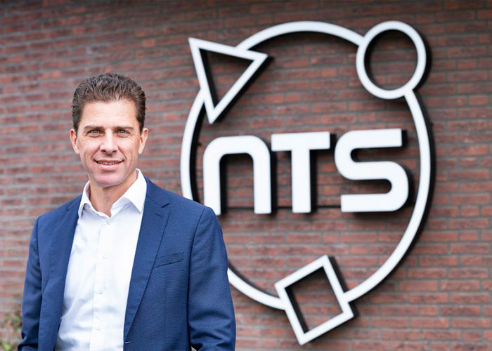 CEO Tjarko Bouman van NTS-Group: “Het was voor ons een uitstekend jaar en we zien in de prognoses dat die lijn zich gestaag doorzet.”