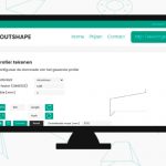 Outshape is bedoeld voor zetwerk dat relatief eenvoudig is qua vormen en afmetingen. De software vertaalt de ingevoerde gegevens binnen enkele minuten in een universeel DXF-bestand van een plaatuitslag volgens de DIN-norm 6935.