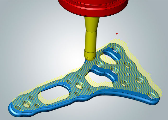 Vijf-assige hyperMILL-strategieën voor kwaliteitsvolle, naadloze oppervlakken.
