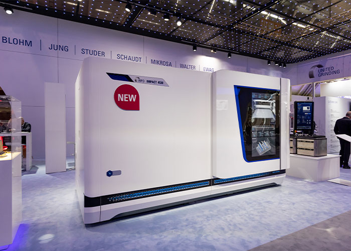 De Impact 4530 van IRPD is de eerste 3D-metaalprinter in het portfolio van de United Grinding Group.