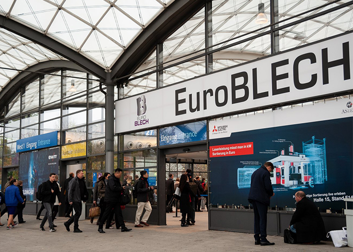 Eind oktober kan het eindelijk weer: een bezoek brengen aan de Euroblech in Hannover.