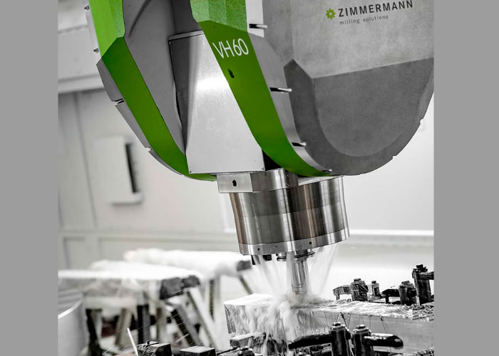 De gecombineerde expertise van de bedrijven F. Zimmermann, Mapal en Blaser Swisslube garandeert een optimale proceszekerheid bij de bewerking van titanium.