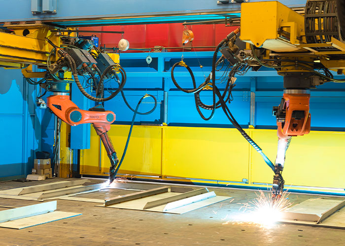 AI-ondersteunde laserlasprocessen moeten in de toekomst een belangrijke bijdrage leveren aan de verbetering van de componentkwaliteit. (foto: Meyer Werft / Michael Wessels)