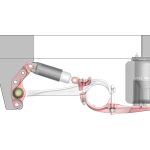 Het luchtveersysteem MBS Omega bevat een omega-vormige veerstalen draagarm, die het mogelijk maakt om een extreem licht veersysteem te bouwen.