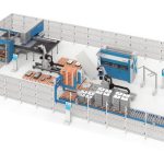 Euromac presenteert een volledig geautomatiseerde productielijn, die in staat is de productietijden verder te optimaliseren.