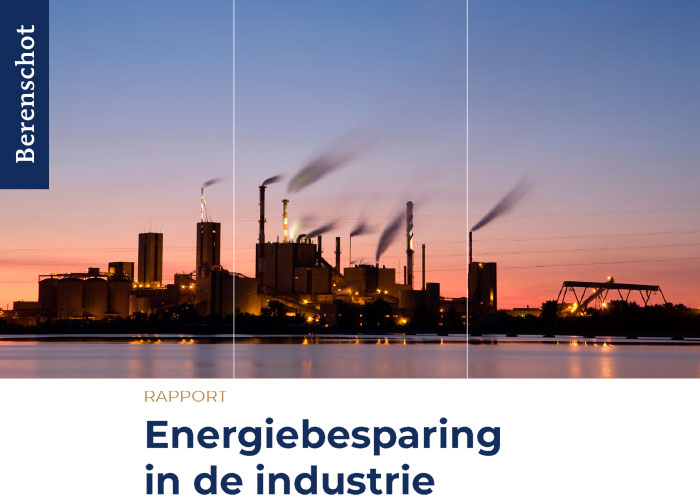 Uit het onderzoek van Berenschot blijkt dat de Nederlandse industrie op korte termijn, zónder grote procesaanpassingen, energie kan besparen.