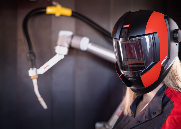 Veel kleine innovaties aan de APR 900 helm verminderen de belasting van de lasser tijdens het lassen.